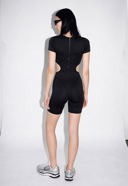 Комбінезон Ariel Short в Кольорі Black